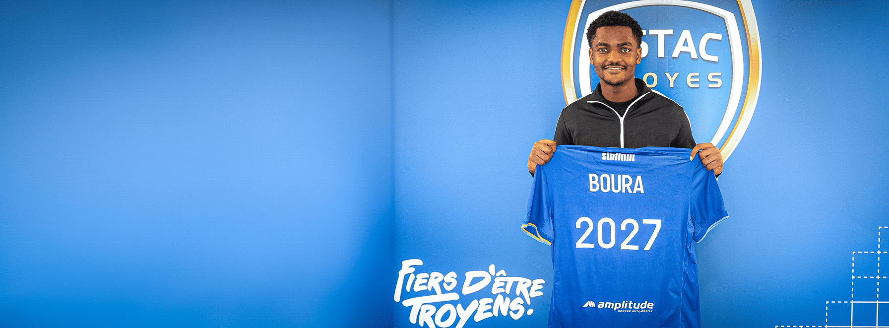 Ismaël Boura troyen jusqu'en 2027