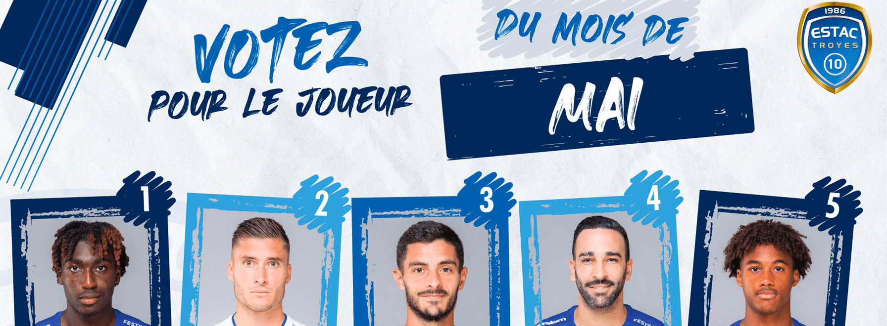 Votez pour le joueur du mois de mai  ️