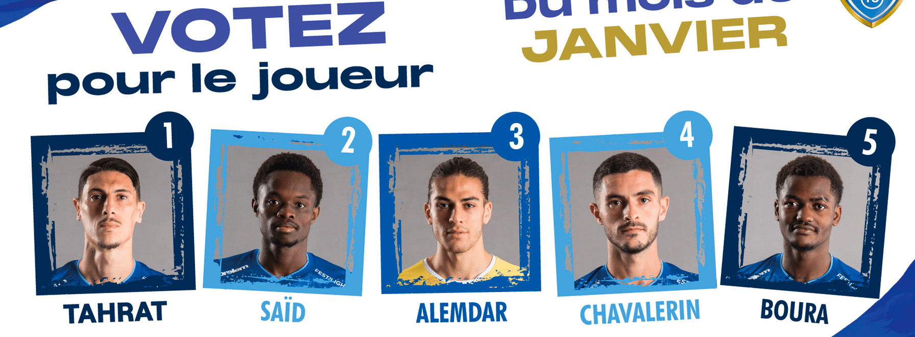 Votez pour le joueur du mois de janvier