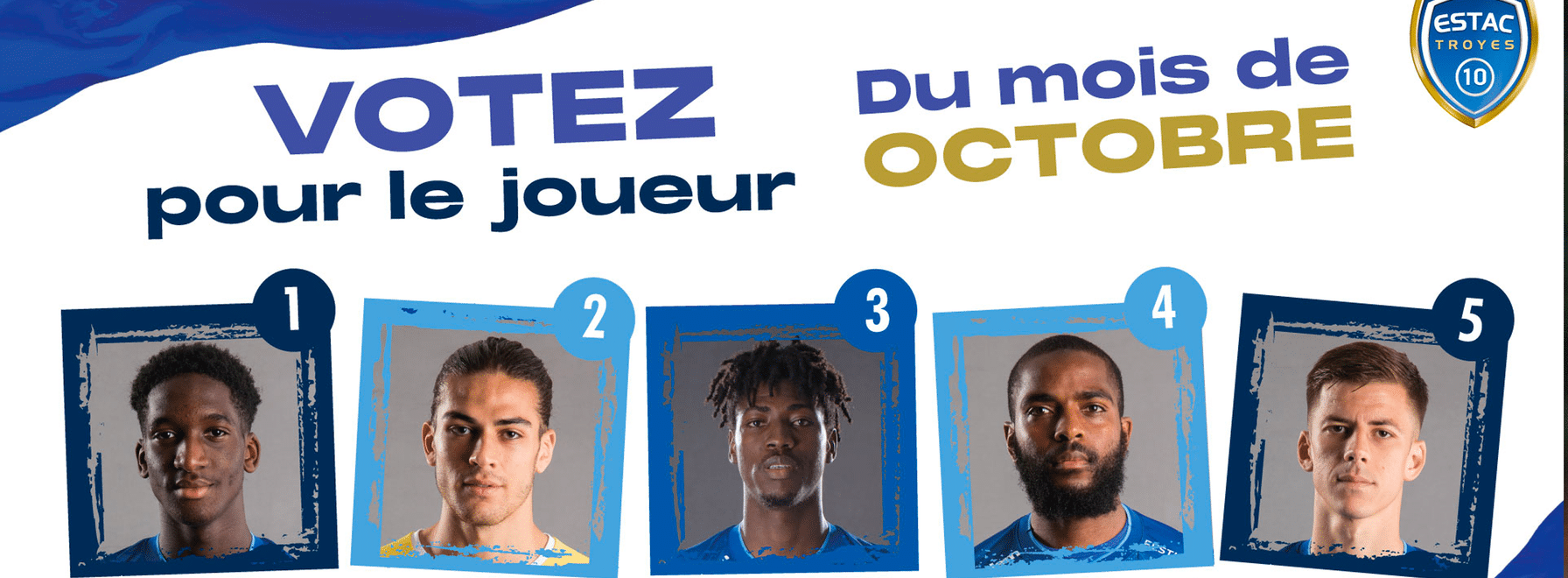 Votez pour le joueur du mois d'octobre  ️