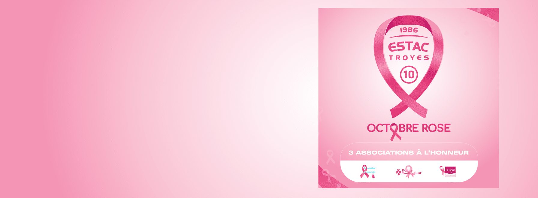 Octobre Rose : La mise en lumière de trois associations