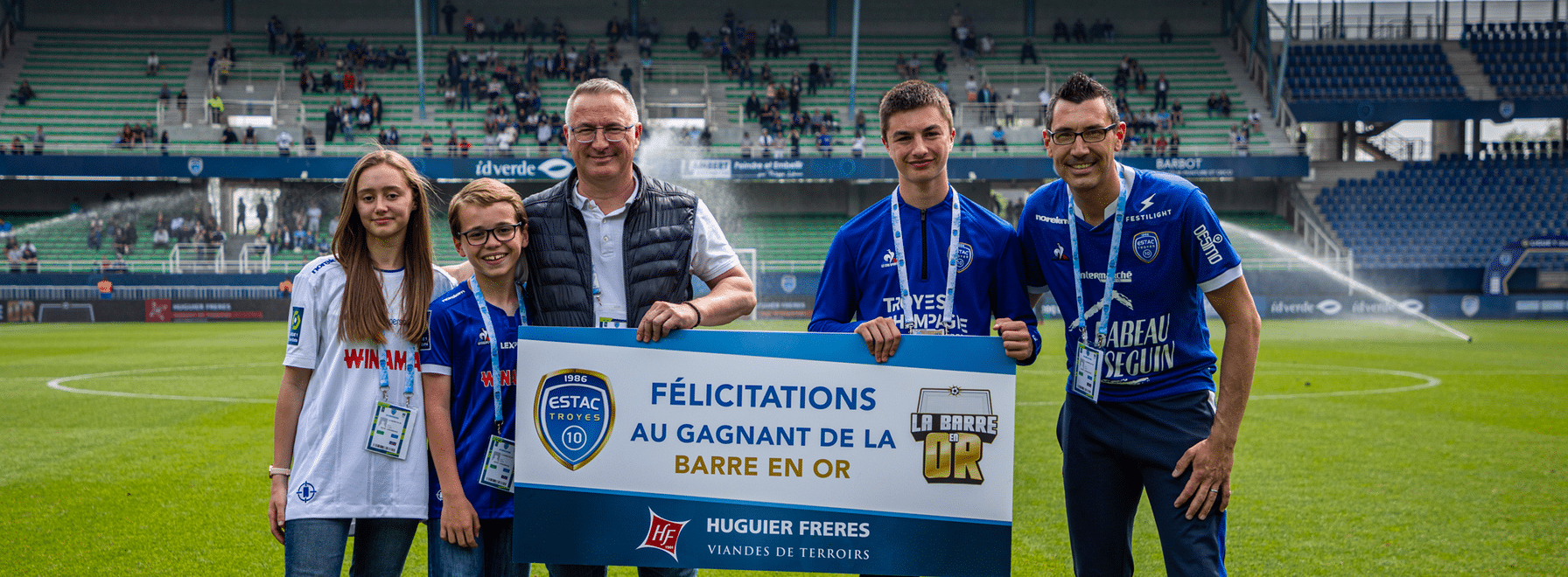 Barre en Or ! Un grand gagnant au Stade de l'Aube ️
